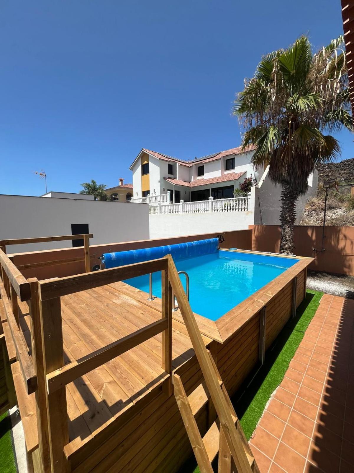 Chalet Piscina Privada Max 26º Jardin, Tranquilidad Caleta de Interián Exterior foto